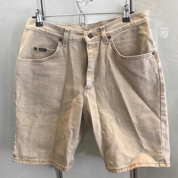 Lee Other - Vintage Lee khaki denim Jean shorts jorts